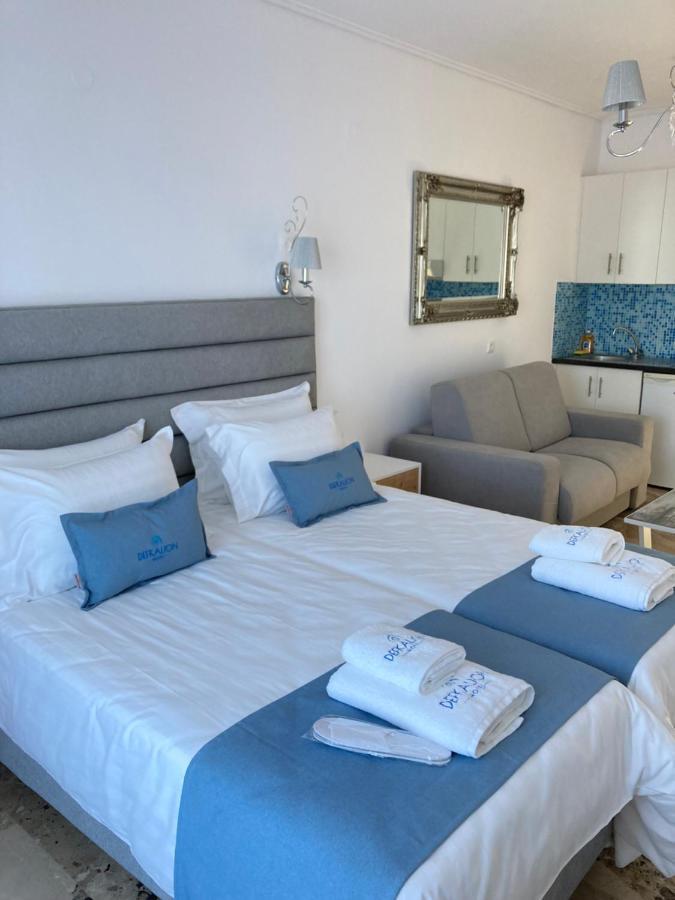 Hotel Defkalion Петра Экстерьер фото